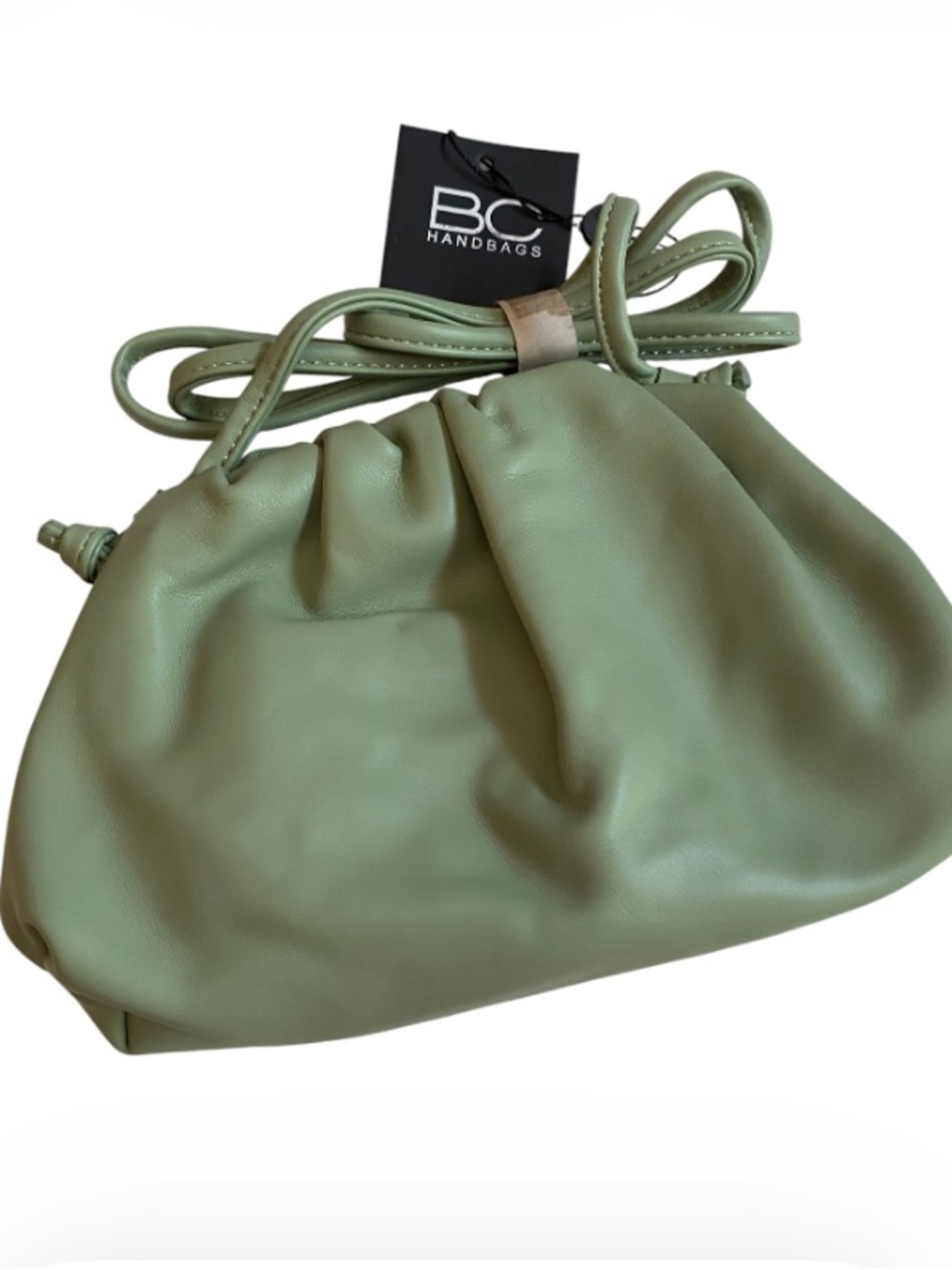 BC Sage Clutch Pouch Bag Shoulder Strap & Dust bag Included NWT